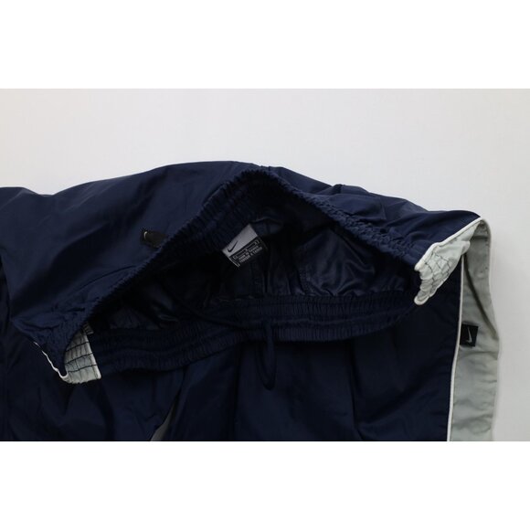 Vintage Y2K Nike Mens Large Travis Scott Mini Swoosh Wide Leg Windbreaker Pants - Picture 9 of 13